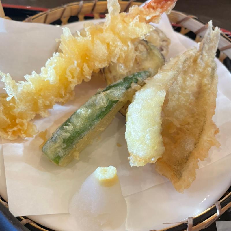 天ぷらそば(ふじやま温泉 )