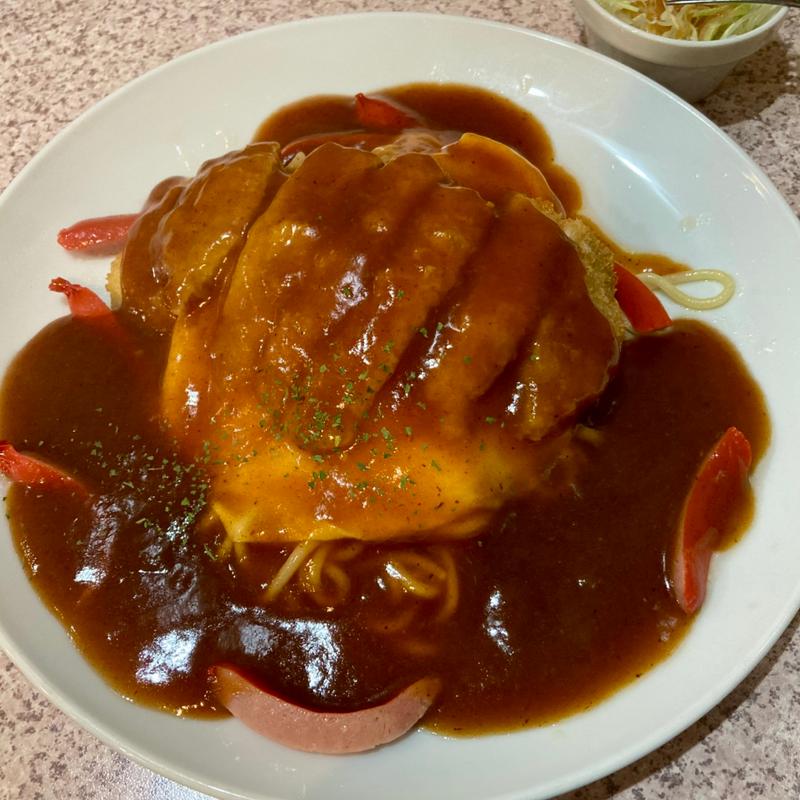 玉子ヨセ（ウインナートッピング）(そ〜れ あんかけスパ総本店)