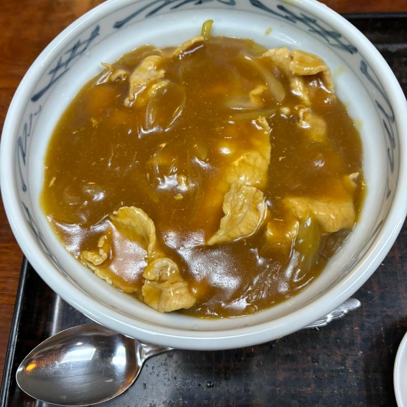 カレー丼(大橋屋)