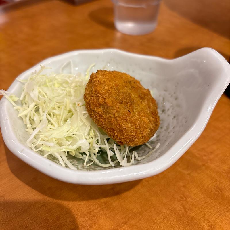 無料ミニメンチカツ(山田うどん食堂 上尾小泉店 )