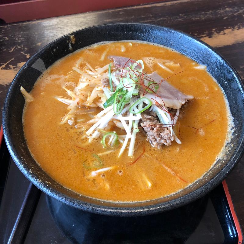 スーパータンタン麺【辛辛】(熱烈チャーシュー一番家 )