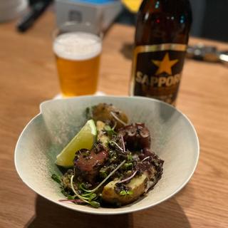 タコとキタアカリのタプナードソース (FullHouse kyoto)