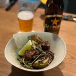 タコとキタアカリのタプナードソース (FullHouse kyoto)