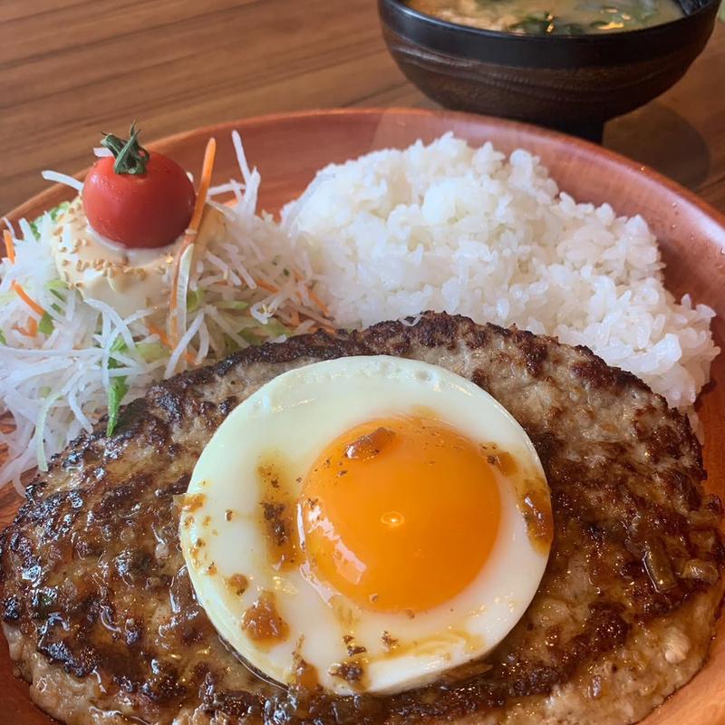 エッグバーグディッシュ ランチ(びっくりドンキー下戸田店)