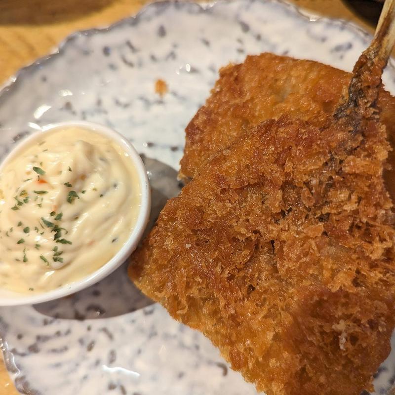 鯵フライ(立ち呑み スタンドサンジ2nd)