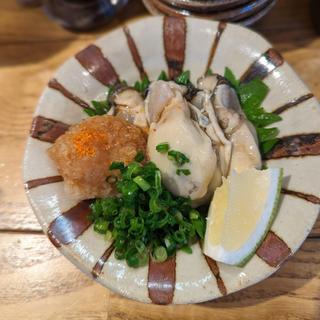 生牡蠣ポン酢(立ち呑み スタンドサンジ2nd)