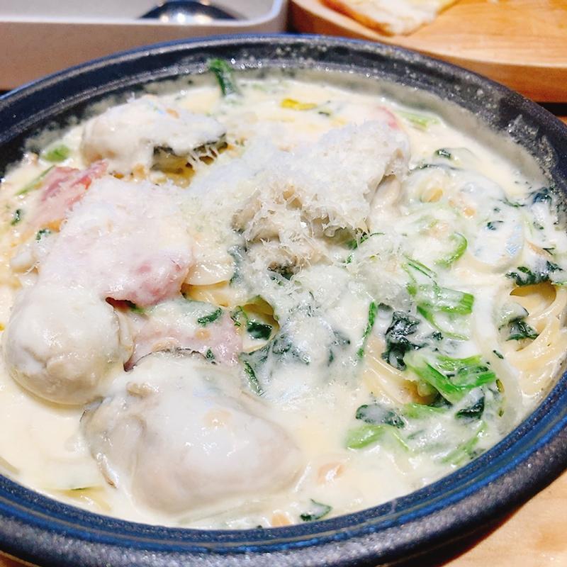 播磨灘産牡蠣のクリームソース(ジョリーパスタ 舟入南店 （Jolly－Pasta）)