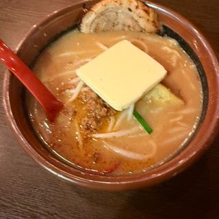 北海道味噌超バターチャーシュートッピング(麺場 田所商店 相模原店)