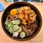 ゲソ天そば(立喰いそば でん)