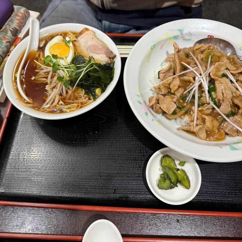 豚丼セット(周礼)