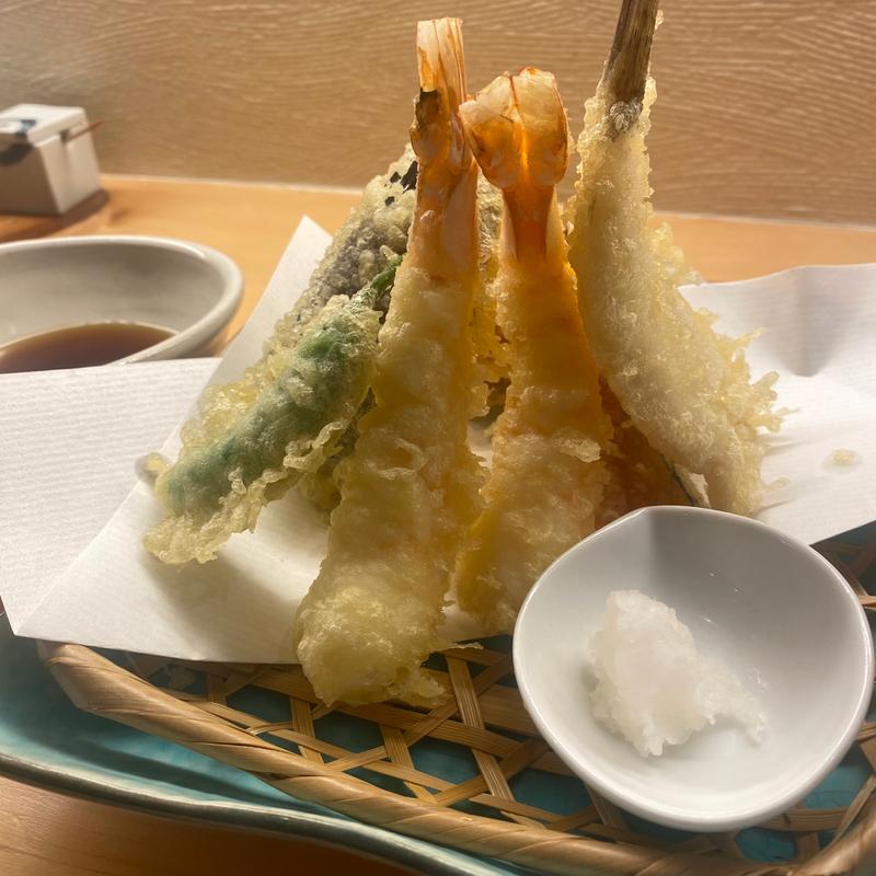 天ぷら盛り合わせ(美並)