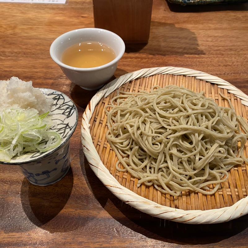 辛味そば　十割(自家製粉石臼挽手打蕎麦 守破離 堂島店)