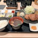 牛かつ定食　1.5枚(浅草牛かつ分店)