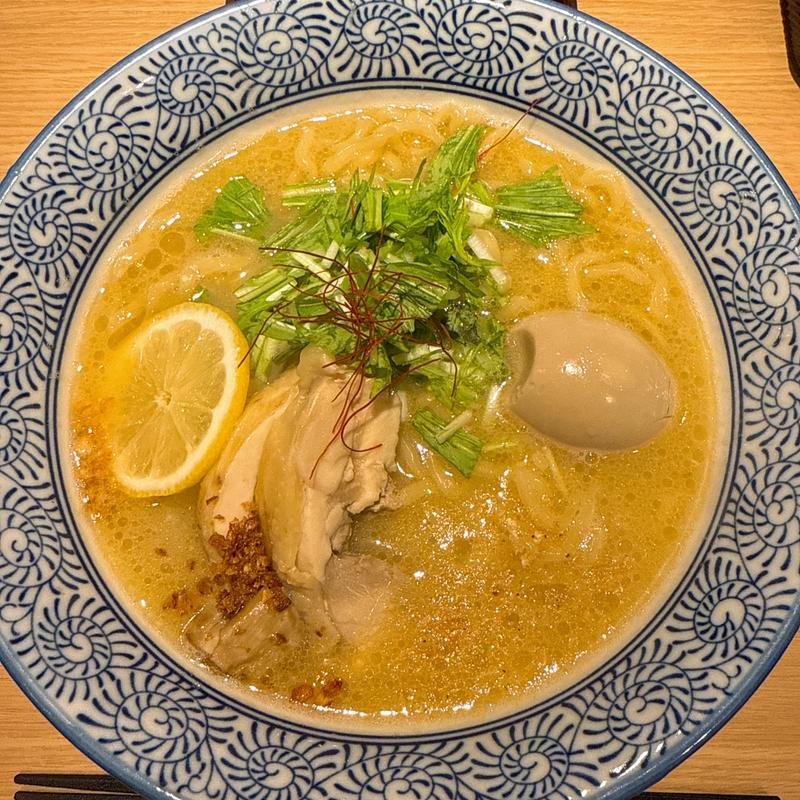 濃厚鶏白湯NOBUNAGA味玉ラーメン(麵屋NOBUNAGA)
