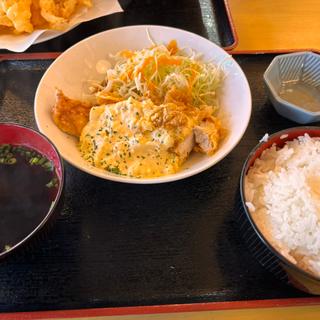 チキン南蛮定食(うどん処 ひら田)