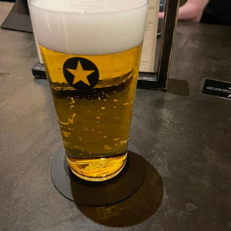 ファースト(サッポロ生ビール黒ラベルTHE BAR)