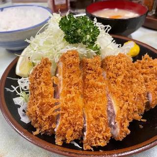 ロースカツ定食(まるやま)