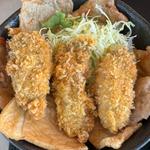 かき豚合戦丼(厚岸味覚ターミナル コンキリエ  )
