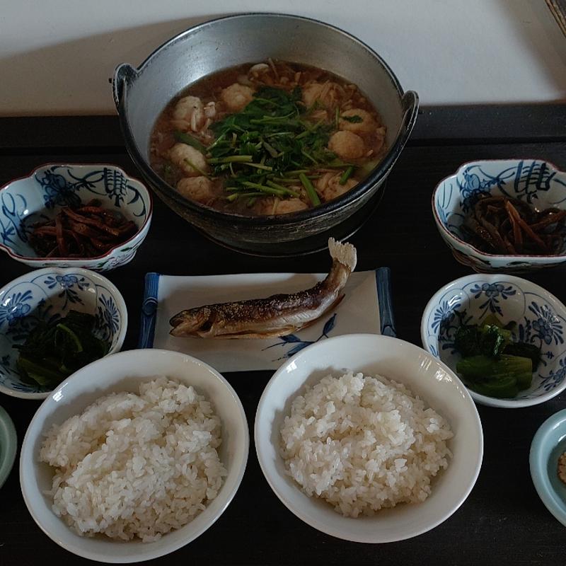 芋煮御膳(乳頭温泉郷 鶴の湯別館 山の宿 お食事処 庵)