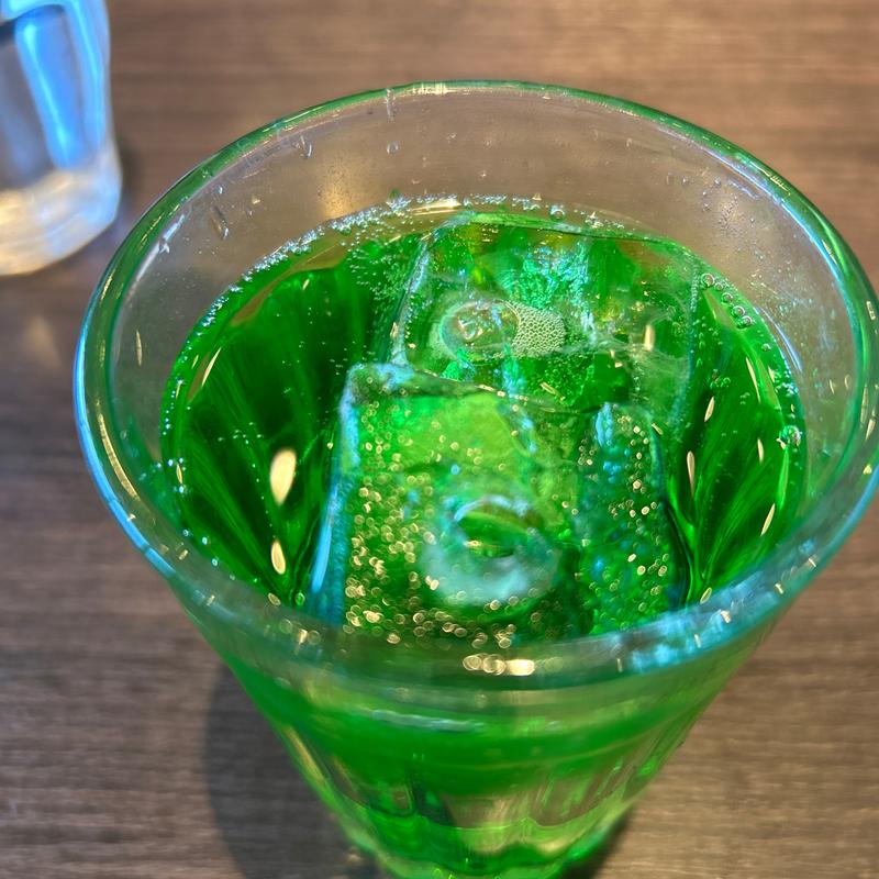 メロンソーダ(暖龍 イオンモール札幌平岡店)