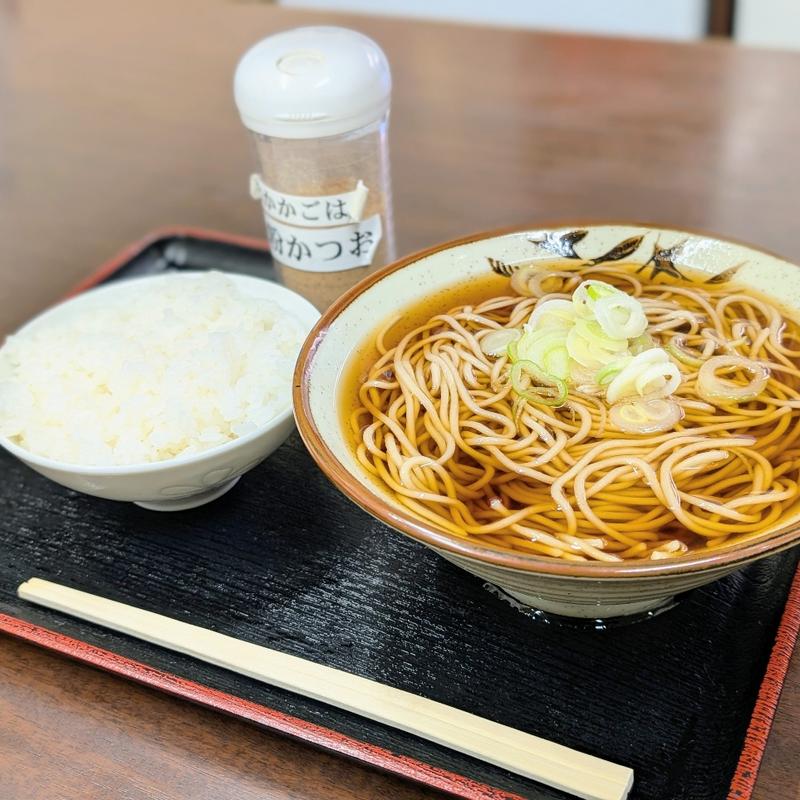 かけそば(そばよし 京橋店)