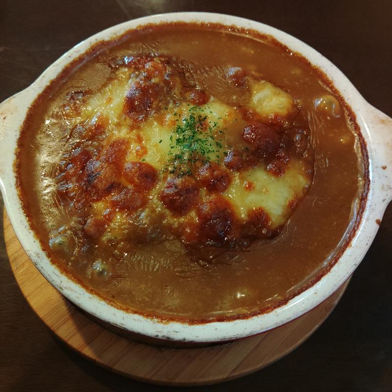 Wチーズ焼きカレーライス(むうみんcafe （ムウミンカフェ）)