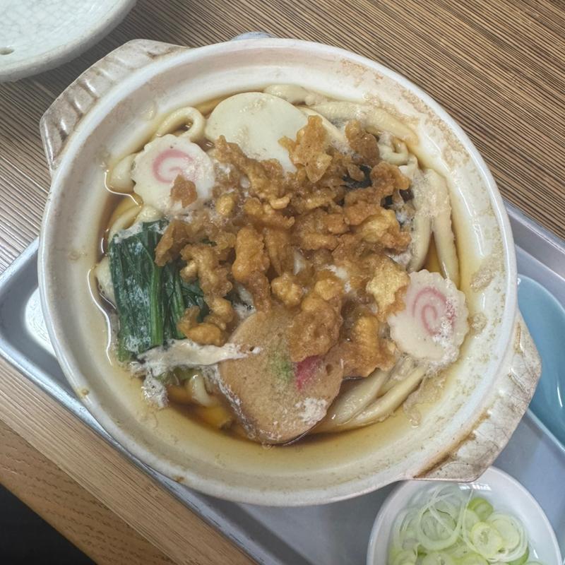 鍋焼きうどん(翁そば)