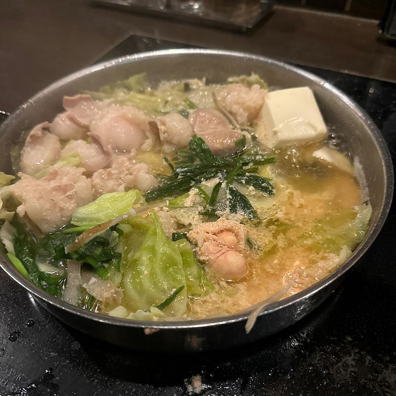 明太子もつ鍋(黄金屋 渋谷店)