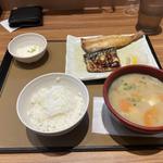 しまほっけとサバの塩焼定食