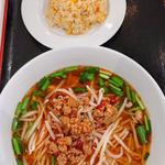 台湾ラーメン 半チャーハンセット