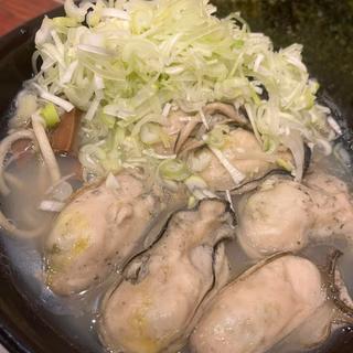 牡蠣ラーメン 牡蠣マシ ネギ(らーめん おおはし )