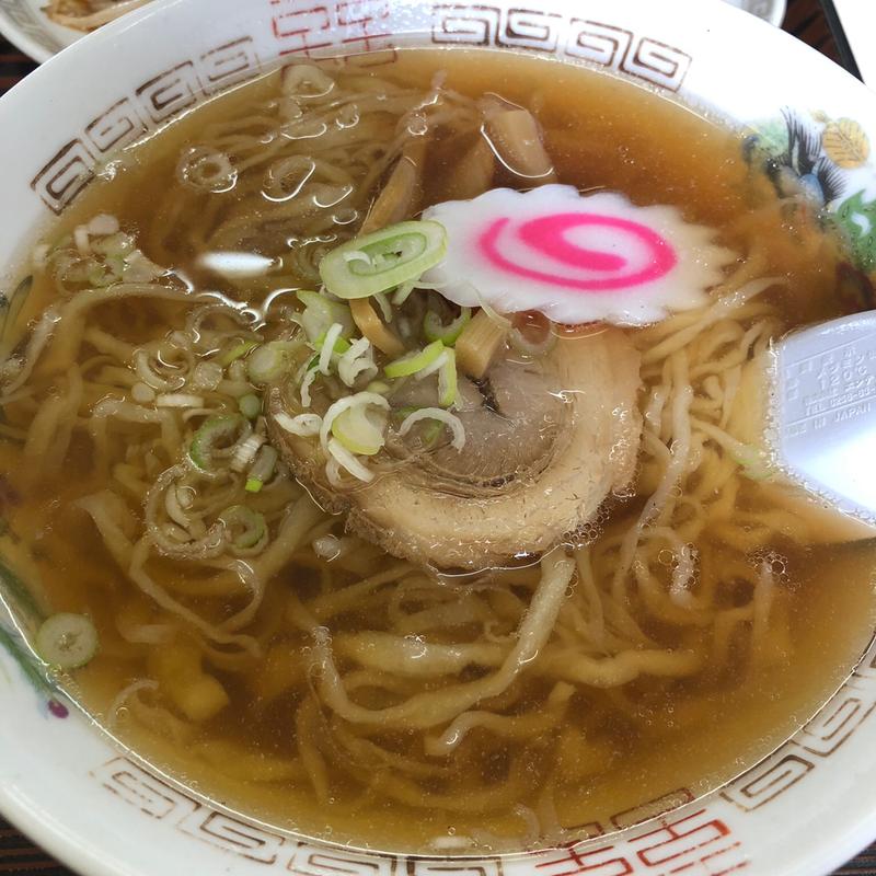 醤油ラーメン(手打ちラーメン だんち)