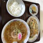 本日のランチ(手打ちラーメン だんち)