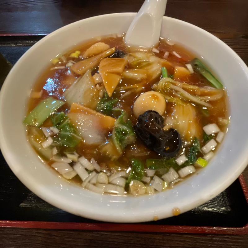 五目つゆそば(泰山亭 幕張本郷店)