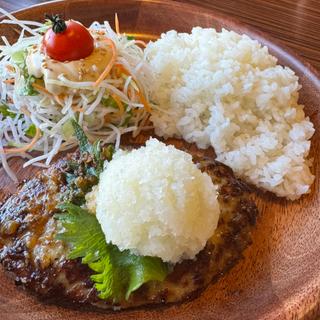 おろしそバーグディッシュ(びっくりドンキー足立東和店)