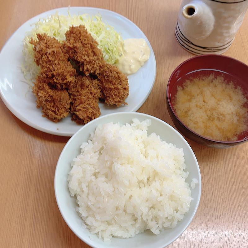 カキフライ定食(山家 上野店)