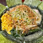 塩ネギラーメン＋ネギ増し＋海苔＋BV7 (ラーメンショップ北川辺店)