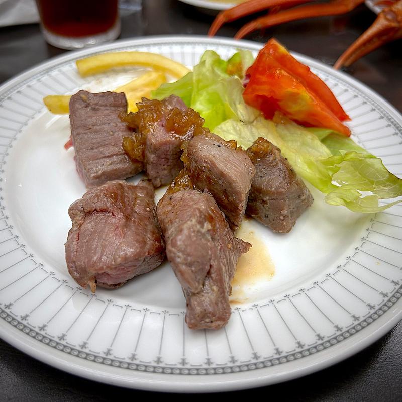 ステーキ(春日居びゅーほてる )