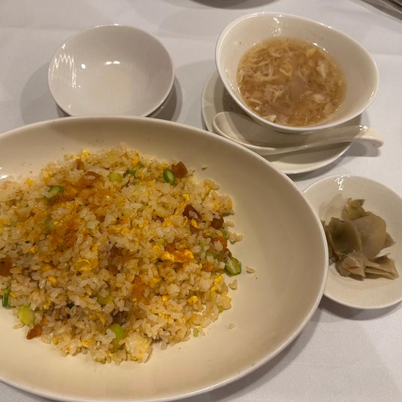 天日干しカラスミのチャーハン(南国酒家 原宿本店)