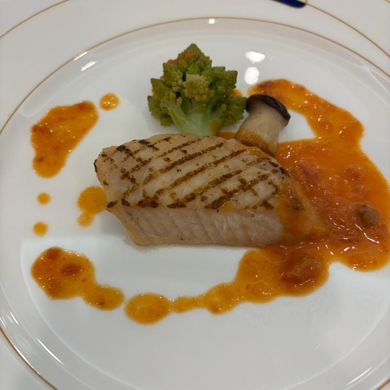 眞カジキのグリルバター風味のトマトソース(ル クレール （LE CLAIR）)