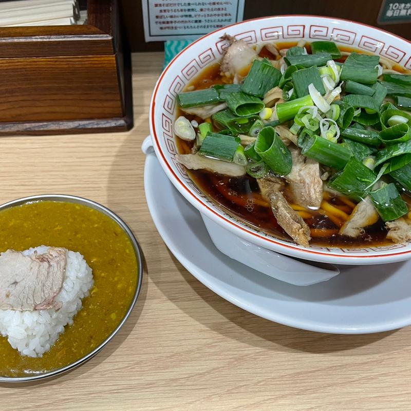 諭吉チャーシュー麺＋超ミニミニカレー(諭吉そば Yukichi Soba（旧店名：自家製麺そばっちゃん）)