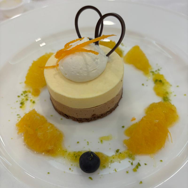 ミルクチョコレートとオレンジのムース(ル クレール （LE CLAIR）)