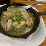 牡蠣のガーリック焼き