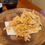 かき揚げ定食