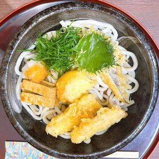 鶏天と玉子天の ぶっかけうどん(杬之蔵 イオンモール京都桂川店 （モトノクラ）)