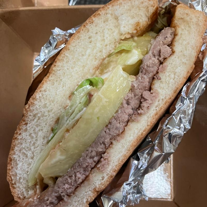 ハンバーガー(Grill Cafe Excellent)