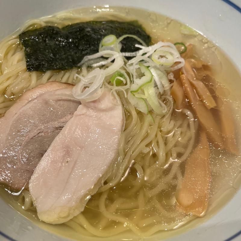 純鶏ラーメン塩(麺処直久 新橋 （メンドコロナオキュウ）)
