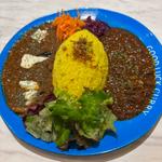 カレー　ダブル