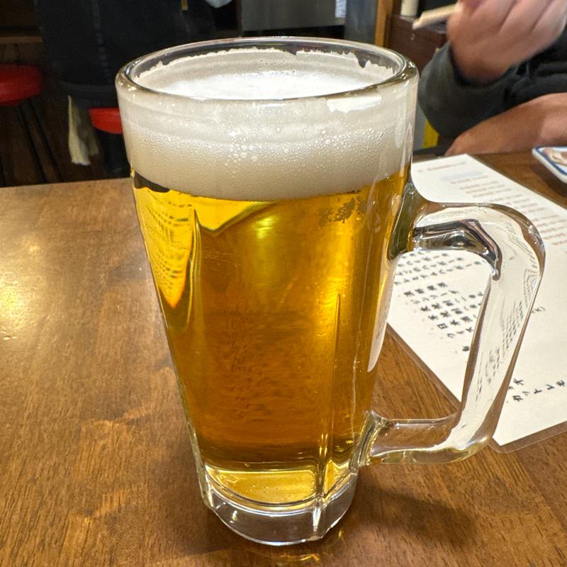 生ビール(中)(かぶら屋 西新井店)