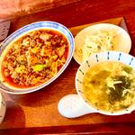四川麻婆豆腐ランチ(中国菜 オイル )